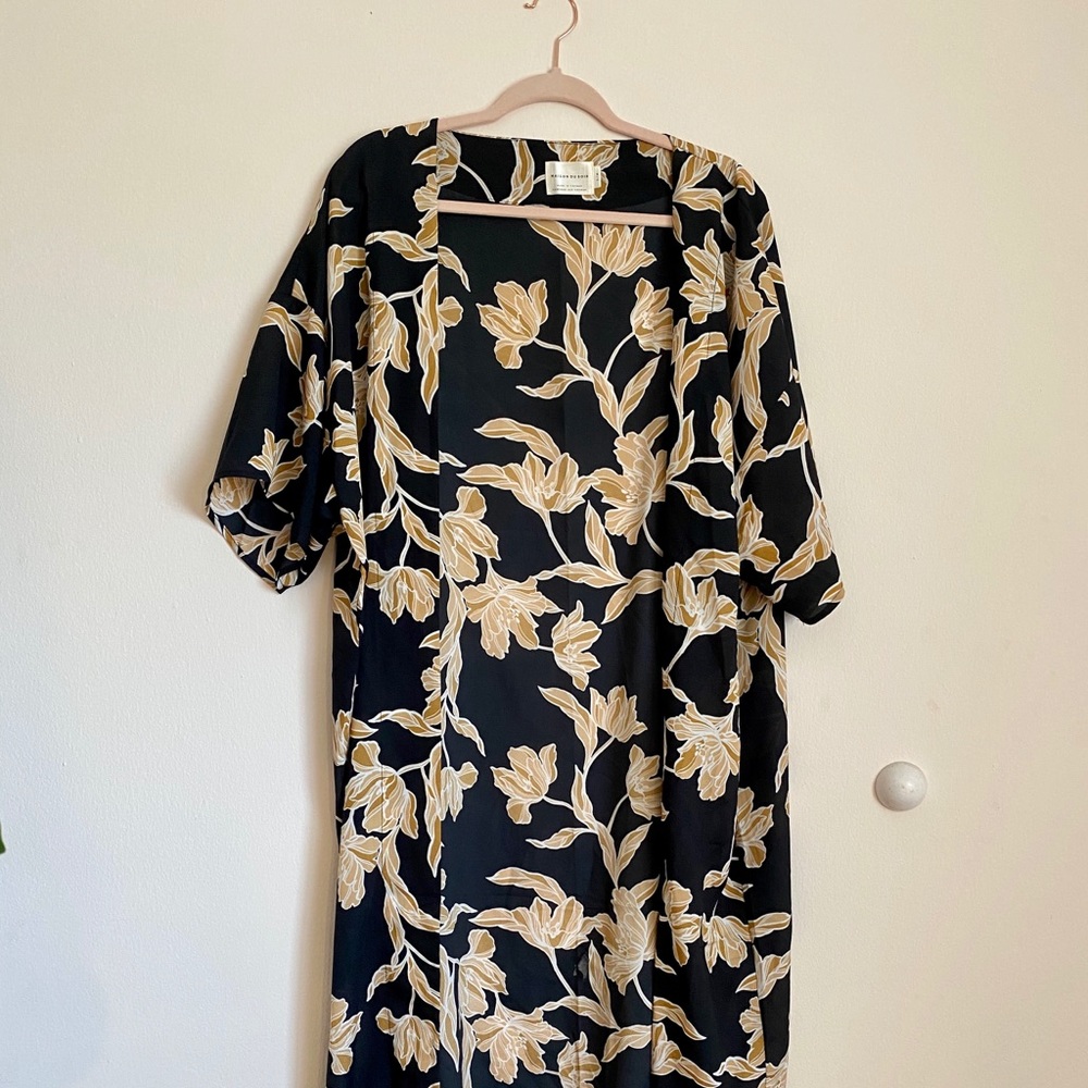 Flowered Kimono